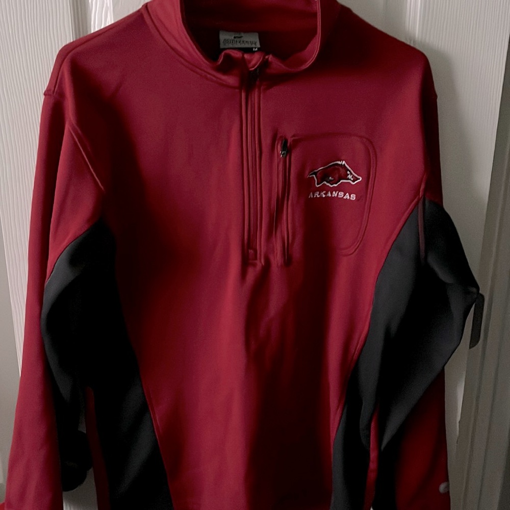 Arkansas Razorback quarter zip pullover